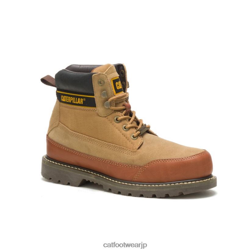 ユタブーツ レザーブラウン 男性 N2JB0V205 Caterpillar X Nigel Cabourn |カジュアルブーツ